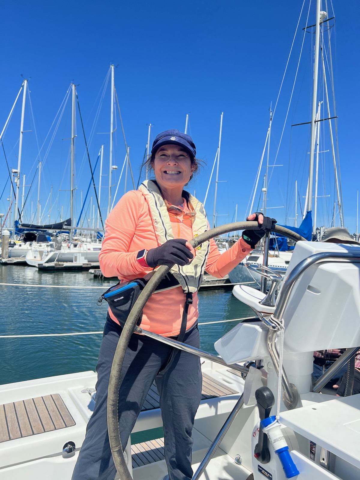 Erica Harrop Sailing San Francisco Bay